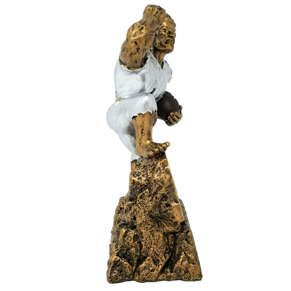 Fantasy Football Champion Monster Trophy - Beast Mode FFL Champion Trophy – Tribute to the Fantasy GOAT from Decade Awards - 6.5 or 10 Inch Tall