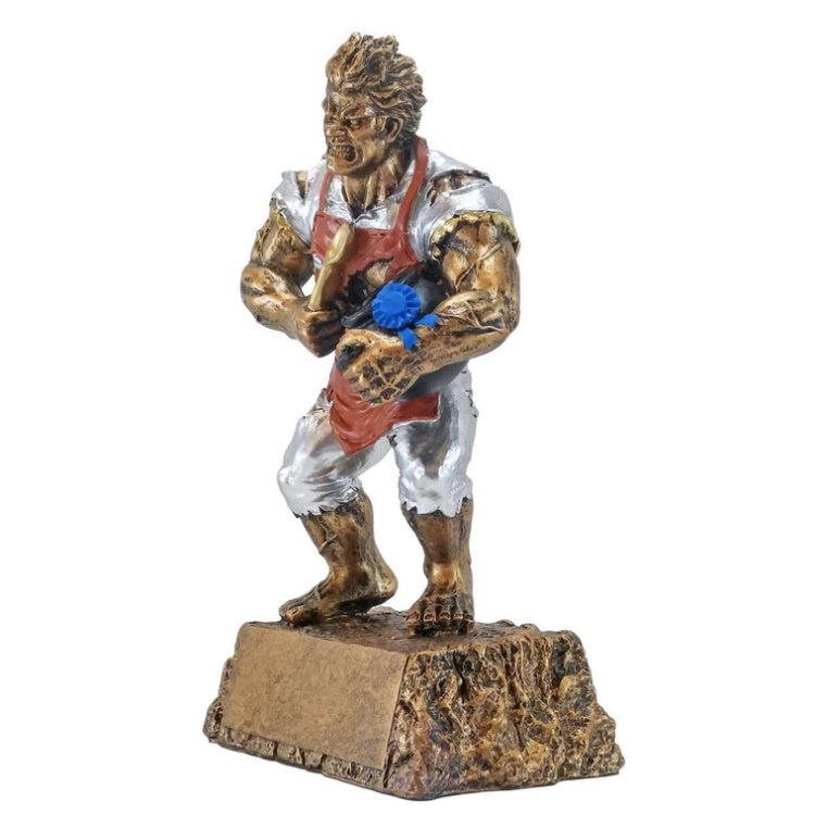Monster Chili Champion Trophy – 6.75 Inch Engraved Chili Cook-Off Beast Award | Decade Awards