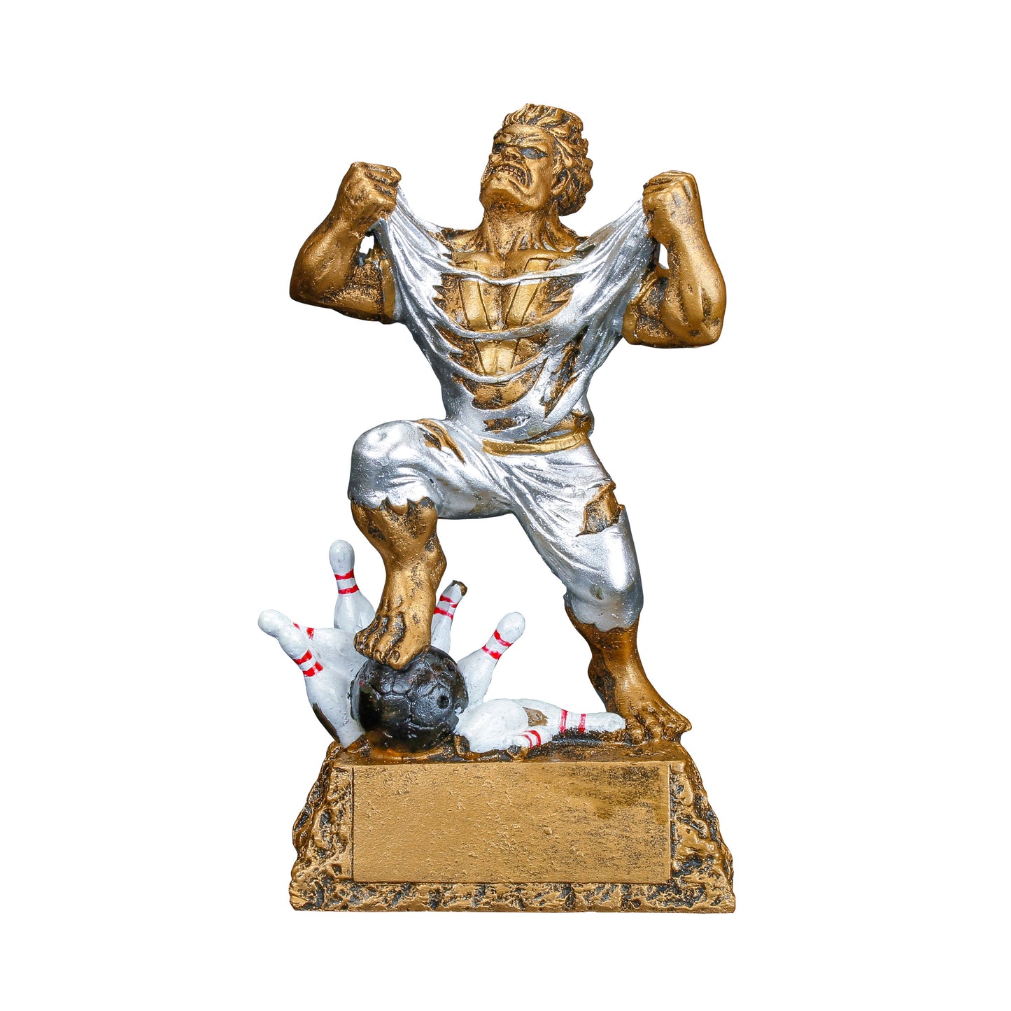 Monster Bowling Trophy | Engraved Bowling Beast Award - 6.5 Inch Tall Decade Awards