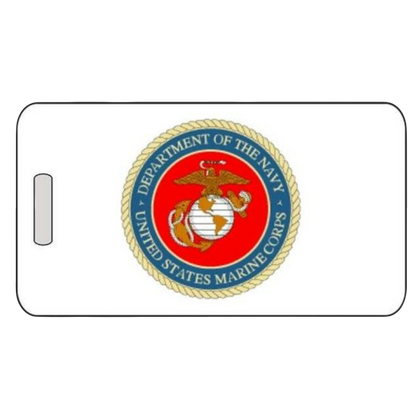 Military Luggage Tag in 2 Sizes – Personalized ID Tag for Deployment or Travel Bags – Durable Design by Decade Awards