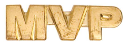 MVP Lapel Pin | Letter Jacket Chenille Pin - Most Valuable Player Decade Awards