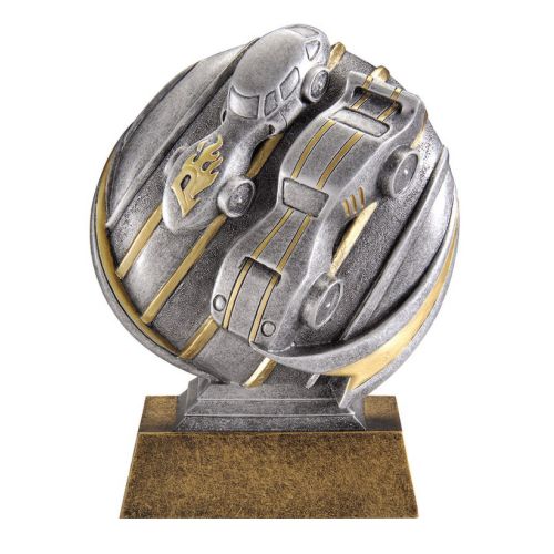 Racing Trophy | Engraved Motion X Pinewood Award - 5 Inch Tall