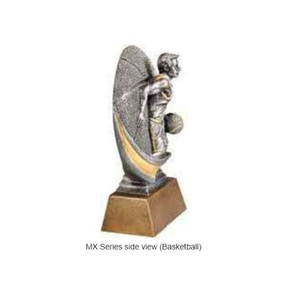 Baseball Trophy | Engraved Motion X Baseball Award - 5 Inch Tall Decade Awards