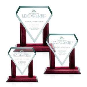 Marquise Crystal Corporate Award | Engraved Corporate Award - 9, 10.25" or 11.5 Inch Tall Decade Awards