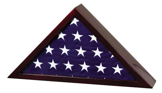 Memorial Flag Rosewood Case - Premium Decade Awards