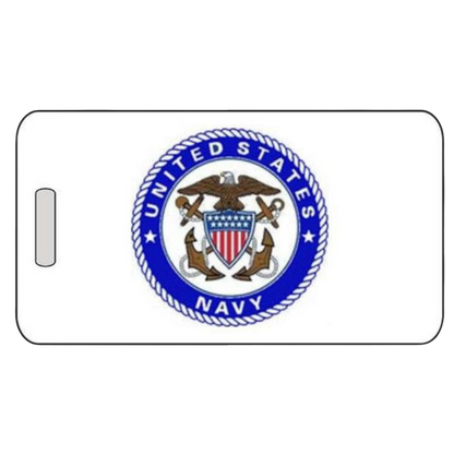 Military Luggage Tag in 2 Sizes – Personalized ID Tag for Deployment or Travel Bags – Durable Design by Decade Awards