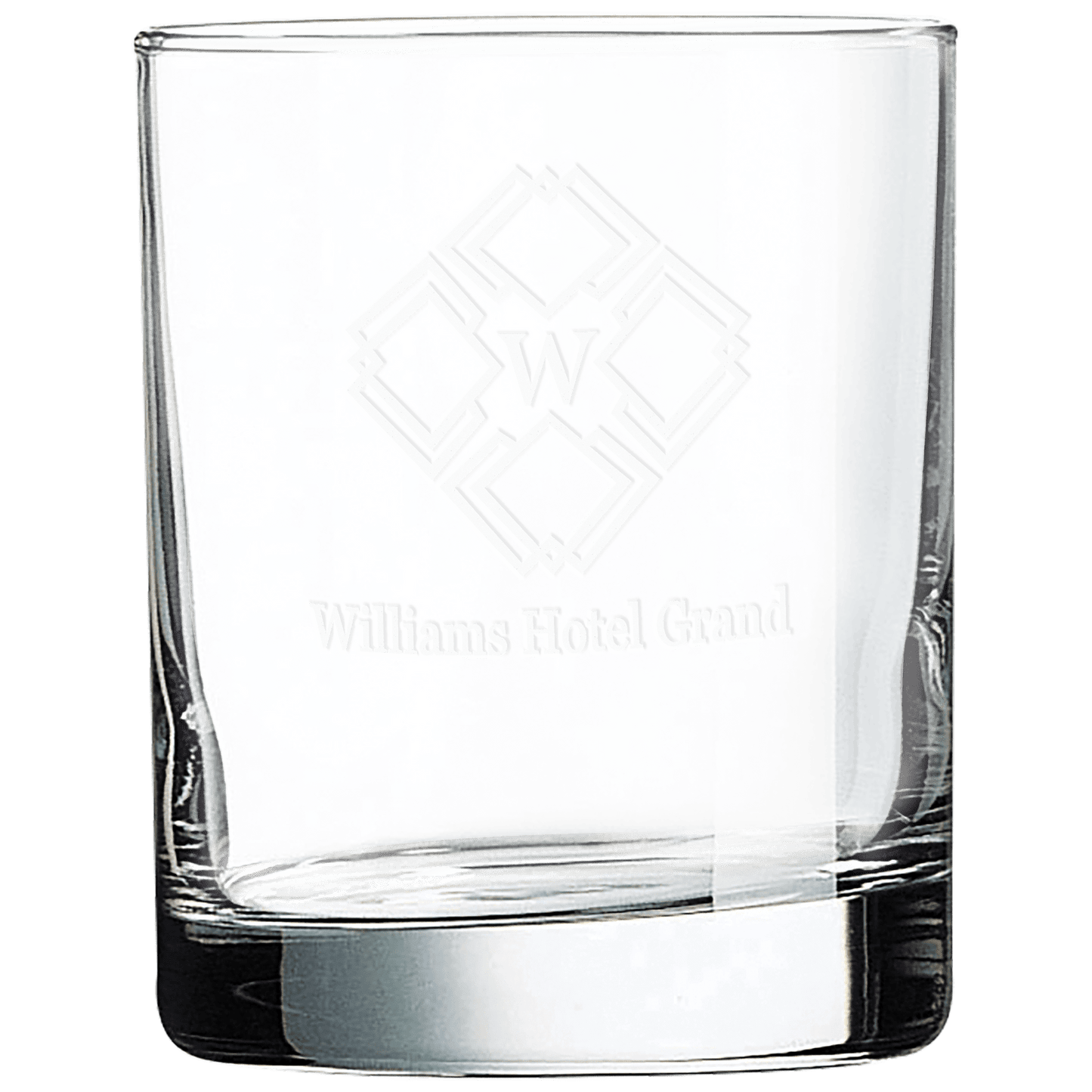 10.5 oz Rocks Glass / Old Fashioned / Whiskey Glass - Personalized Decade Awards