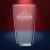 16 oz Pint Glass - Personalized | Engraved Pint Mixing Glass Decade Award