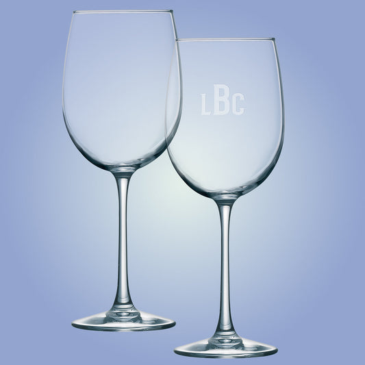 19 oz Wine Glass - Personalized | Engraved Wine Glass Decade Awards