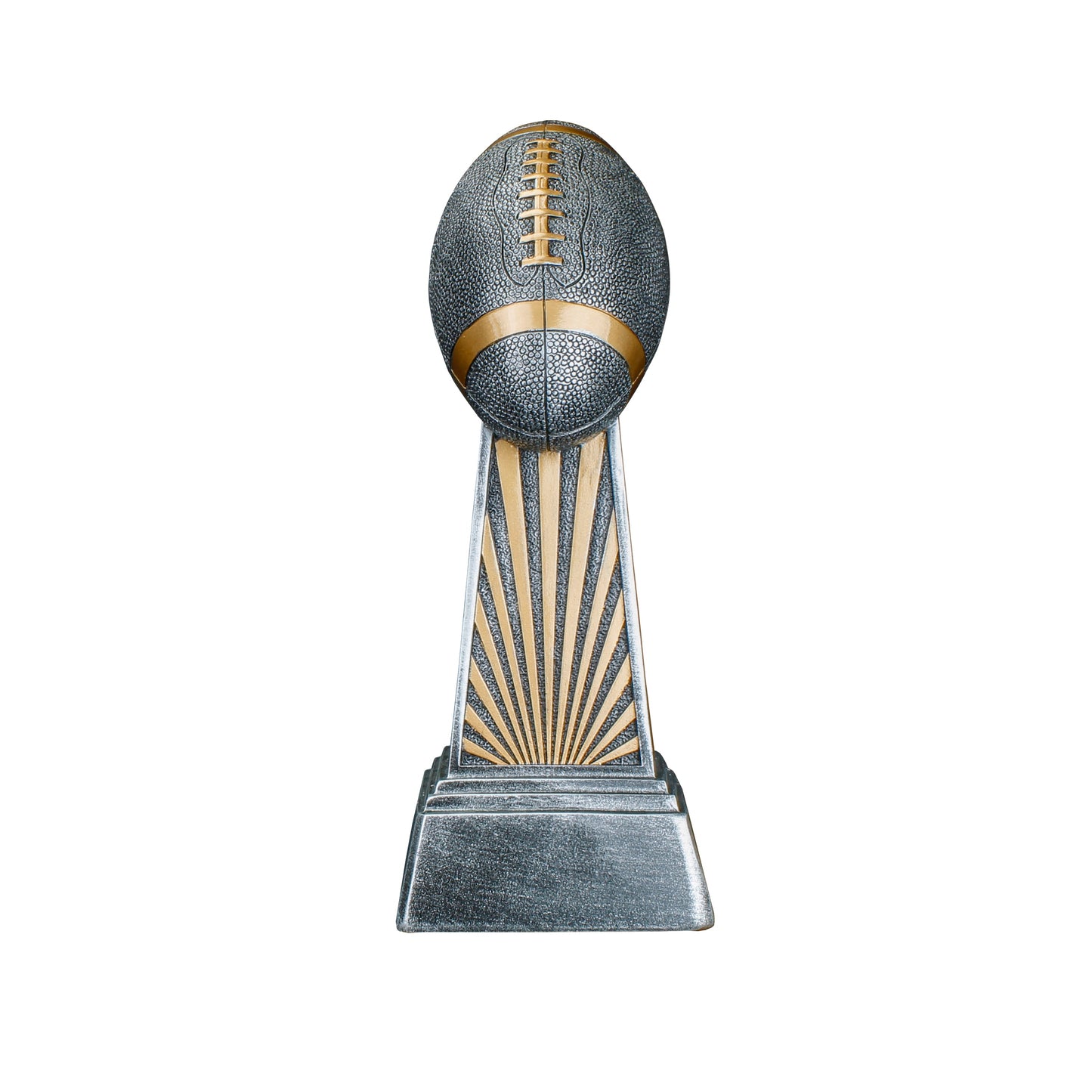 Football Trophy, Imperial Tower | Engraved Football Award - 6, 7.875 or 9.875 Inch Tall Decade Awards