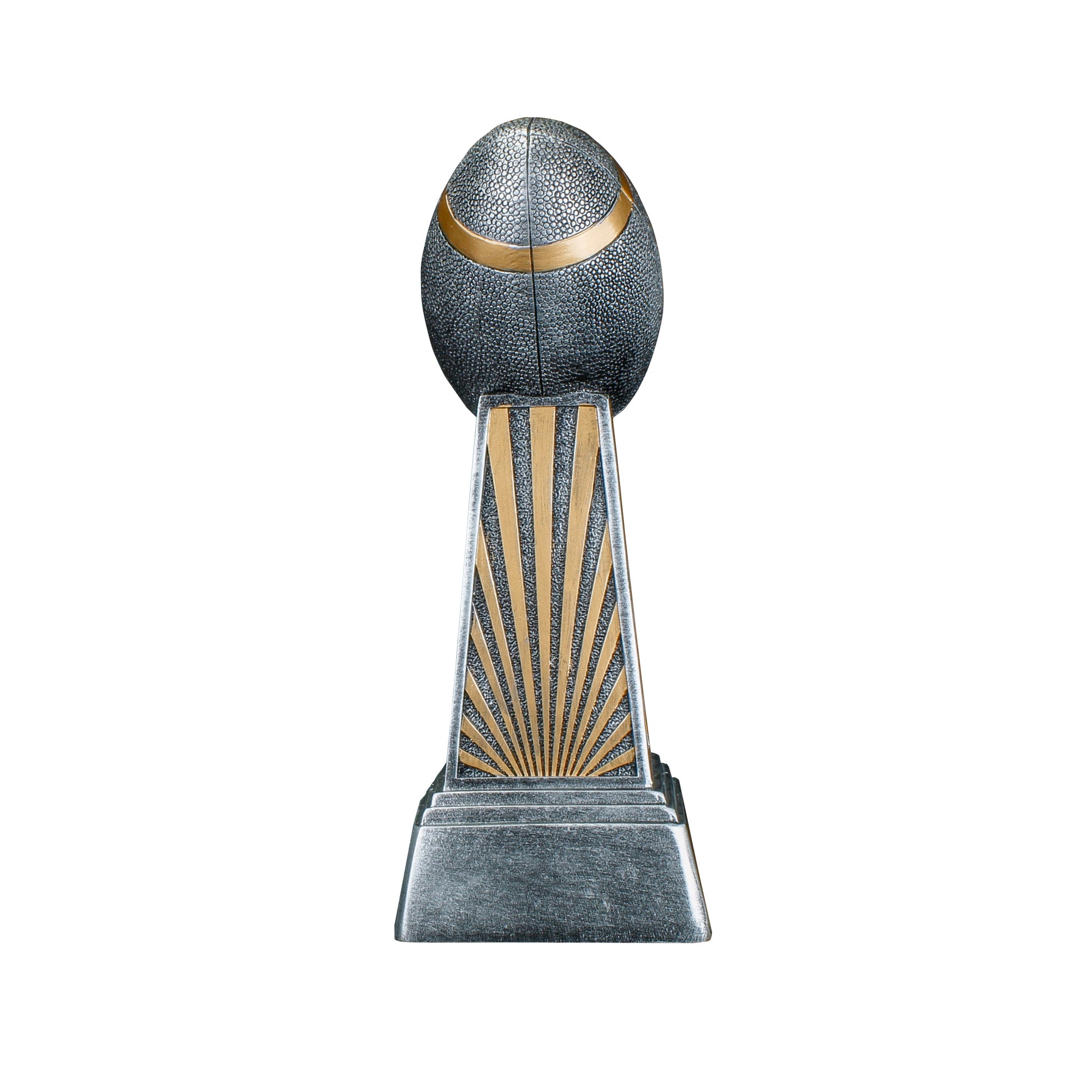 Football Trophy, Imperial Tower | Engraved Football Award - 6, 7.875 or 9.875 Inch Tall Decade Awards