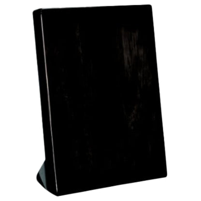 Plaque - Self Standing with Black High Gloss Finish | Engraved Plaque - 7, 8.25 or 9.25 Inch Tall Decade Awards