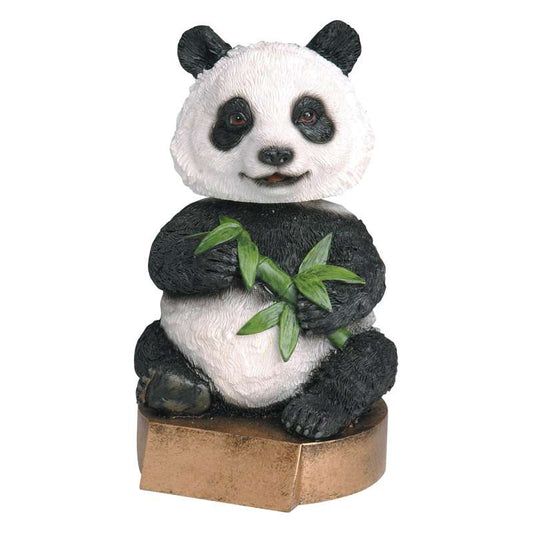 Panda Mascot Bobblehead Trophy | Engraved Panda Award - 6 Inch Tall Decade Awards