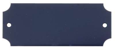 Perpetual Metal Plate | Engraved Plate - BLACK with Gold Lettering Decade Awards