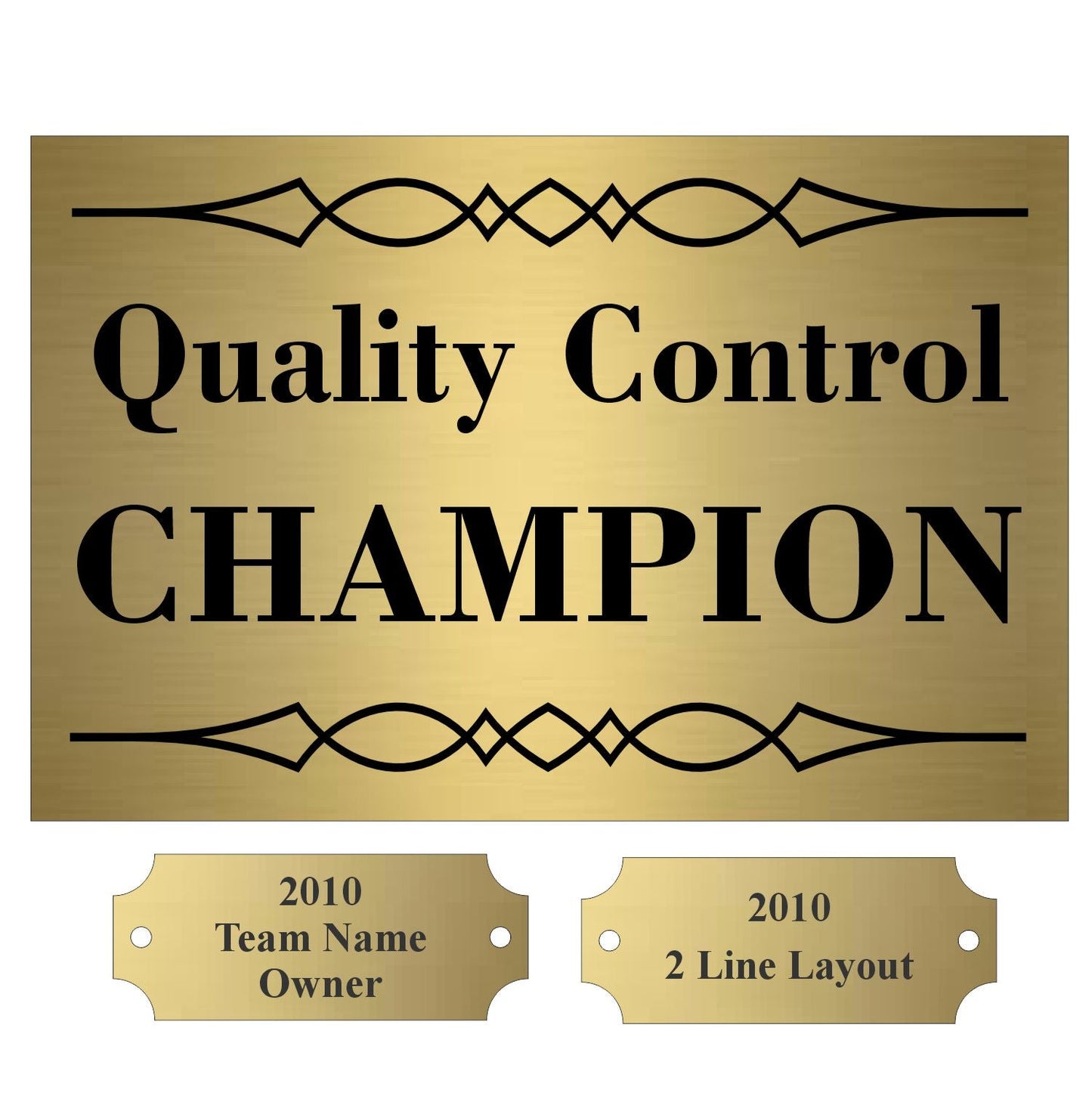 Large Monster 1st Place Perpetual Trophy | Engraved Champion Perpetual Trophy - 14.5 Inch Tall Decade 
- Quality Control Base Front Plate