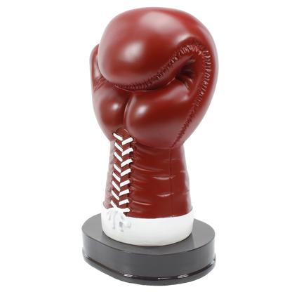 Boxing Glove Trophy | Red | Personalized Boxing Award | 9.5 Inch