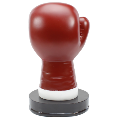 Boxing Glove Trophy | Red | Personalized Boxing Award | 9.5 Inch