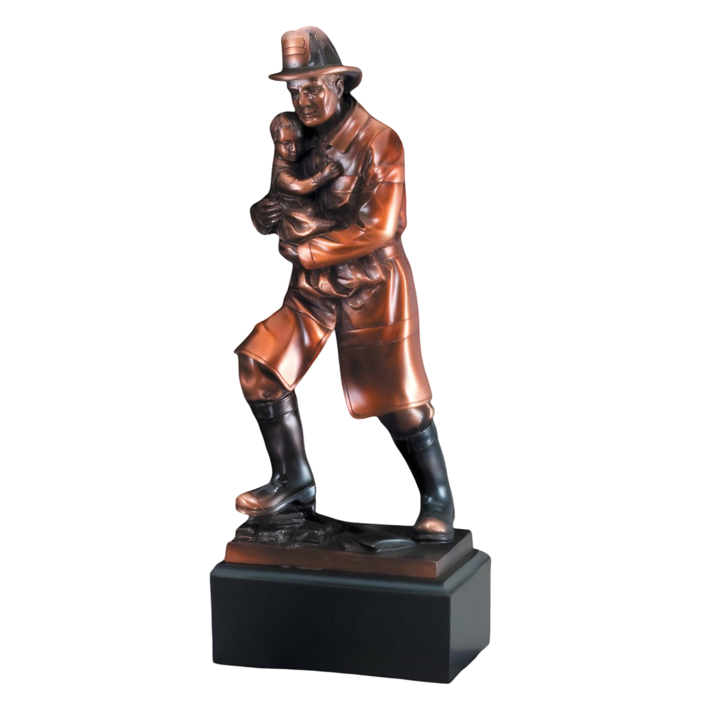 Fireman Trophy | Personalized Firefighter Award | Protective | 11.5 Inch