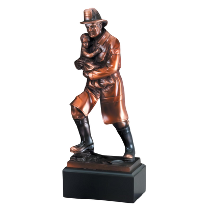 Fireman Trophy | Personalized Firefighter Award | Protective | 11.5 Inch