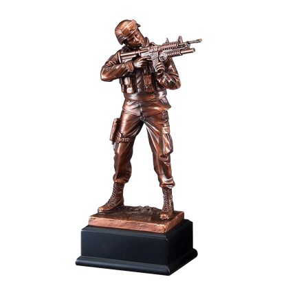Army Trophy | Personalized American Hero Award | Army Soldier Award | 11.5 Inch