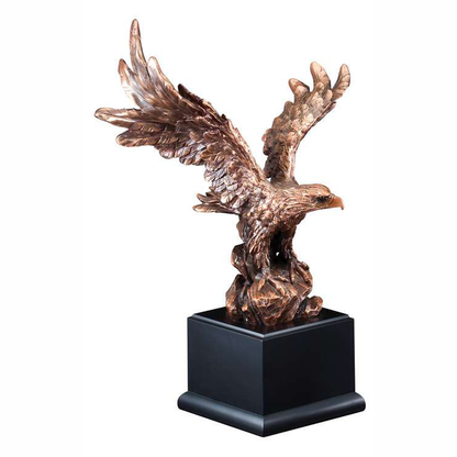 Eagle Trophy | Bronzed | Personalized Eagle Trophy | 3 Sizes