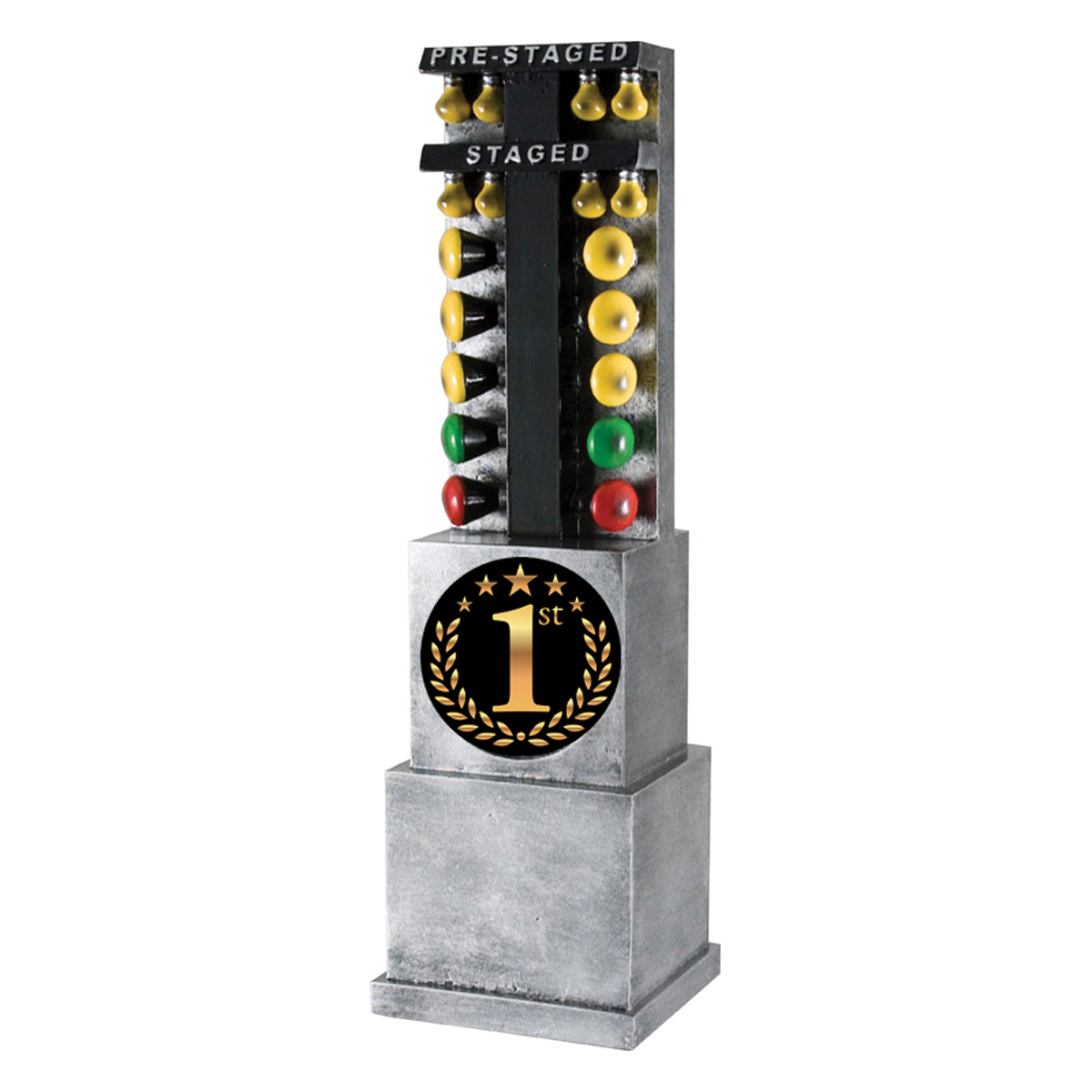 Racing Trophy | Drag Racing | Starting Light |Personalized Racing Award | 8.25 or 10 Inches Tall