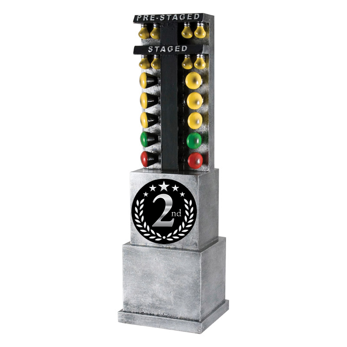Racing Trophy | Drag Racing | Starting Light |Personalized Racing Award | 8.25 or 10 Inches Tall