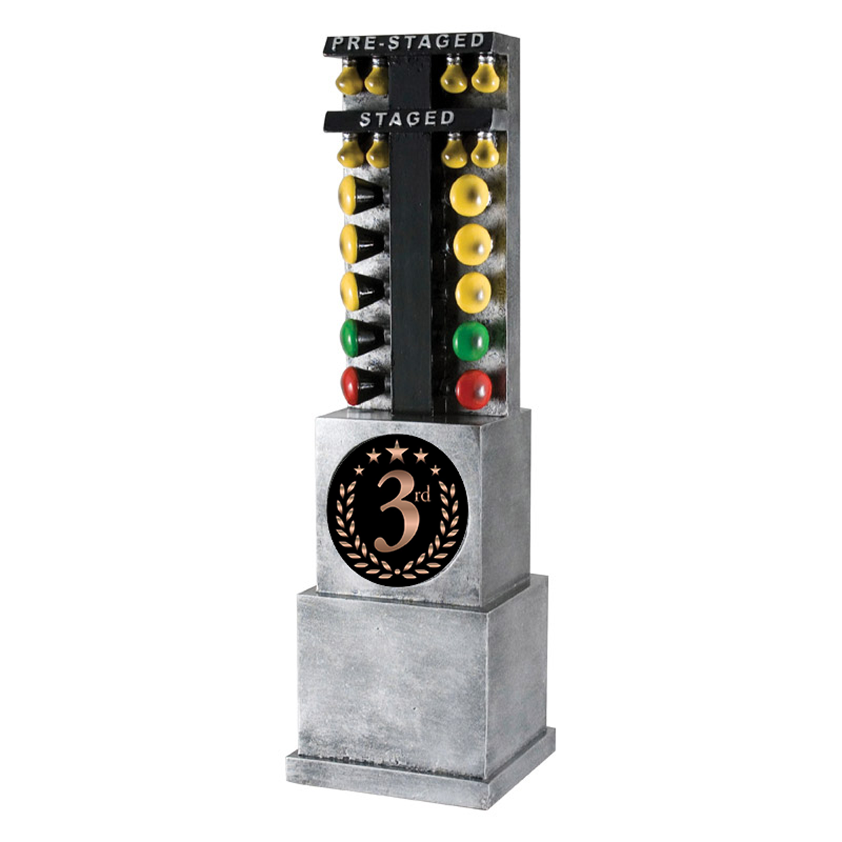 Racing Trophy | Drag Racing | Starting Light |Personalized Racing Award | 8.25 or 10 Inches Tall