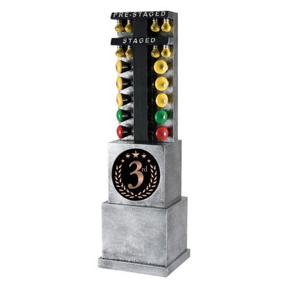 Racing Trophy | Drag Racing | Starting Light |Personalized Racing Award | 8.25 or 10 Inches Tall