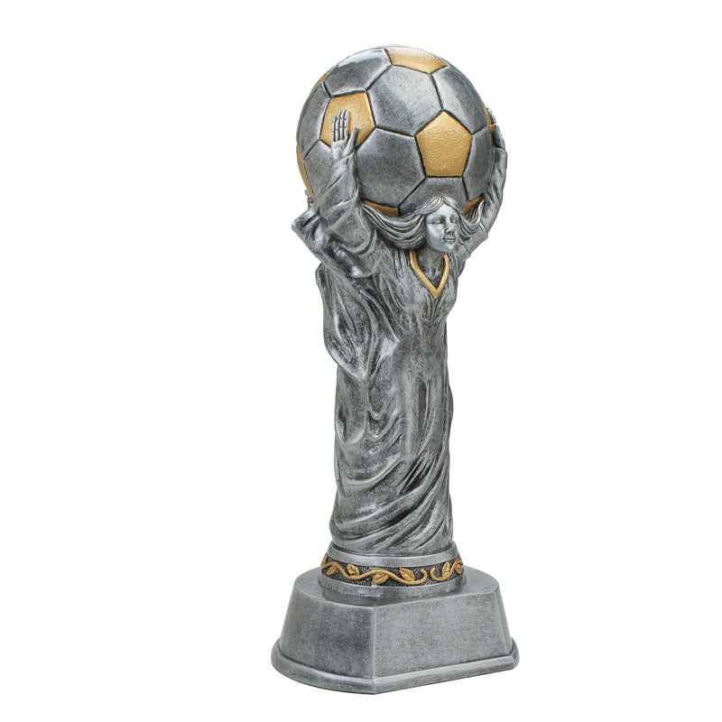 World Class 12 Inch Personalized Soccer Trophy – Custom Engraved Award by Decade Awards