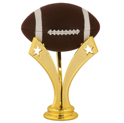 Last Place Football Trophy, Toilet Paper Award of Shame, Personalized 13.75-Inch Fantasy Loser Trophy