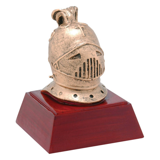 Knight Trophy | Sculptured Mascot | Personalized Knight Award | 4 Inches Tall