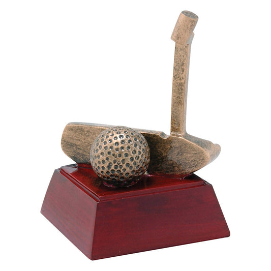 Golf Trophy | Engraved Golf Tournament Award - 4 Inch Tall Decade Awards