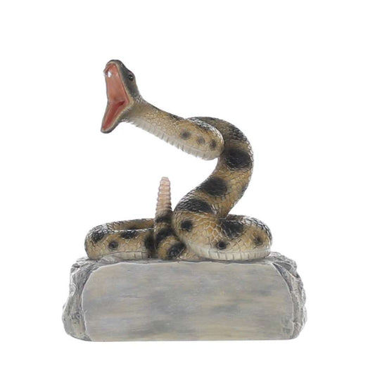 Rattlesnake Mascot Trophy | Engraved Color Snake Mascot Award - 6 Inch Tall Decade Awards