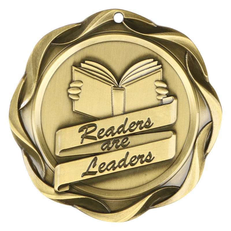 Personalized Readers are Leaders Medal and Ribbon – Decade Awards