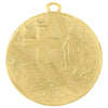 Religion Superstar Medal - Gold | Engraved Superstar Religion Medallion - 2 Inch Wide Decade Awards
