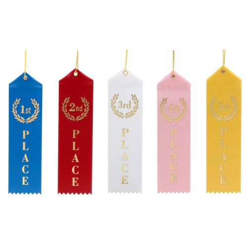 Award Ribbons - 1st through 5th Place