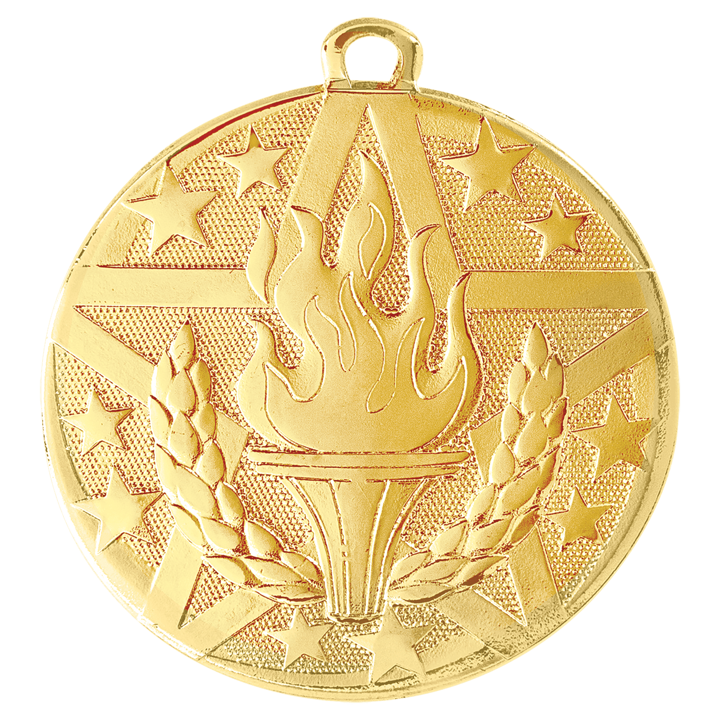 Personalized Victory Medal with Ribbon | Gold, Silver or Bronze | Superstar Medal | 2 Inches Wide