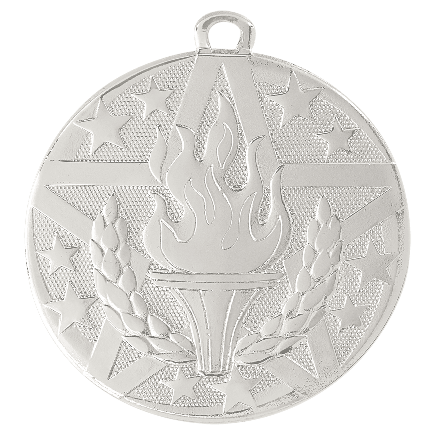 Personalized Victory Medal with Ribbon | Gold, Silver or Bronze | Superstar Medal | 2 Inches Wide