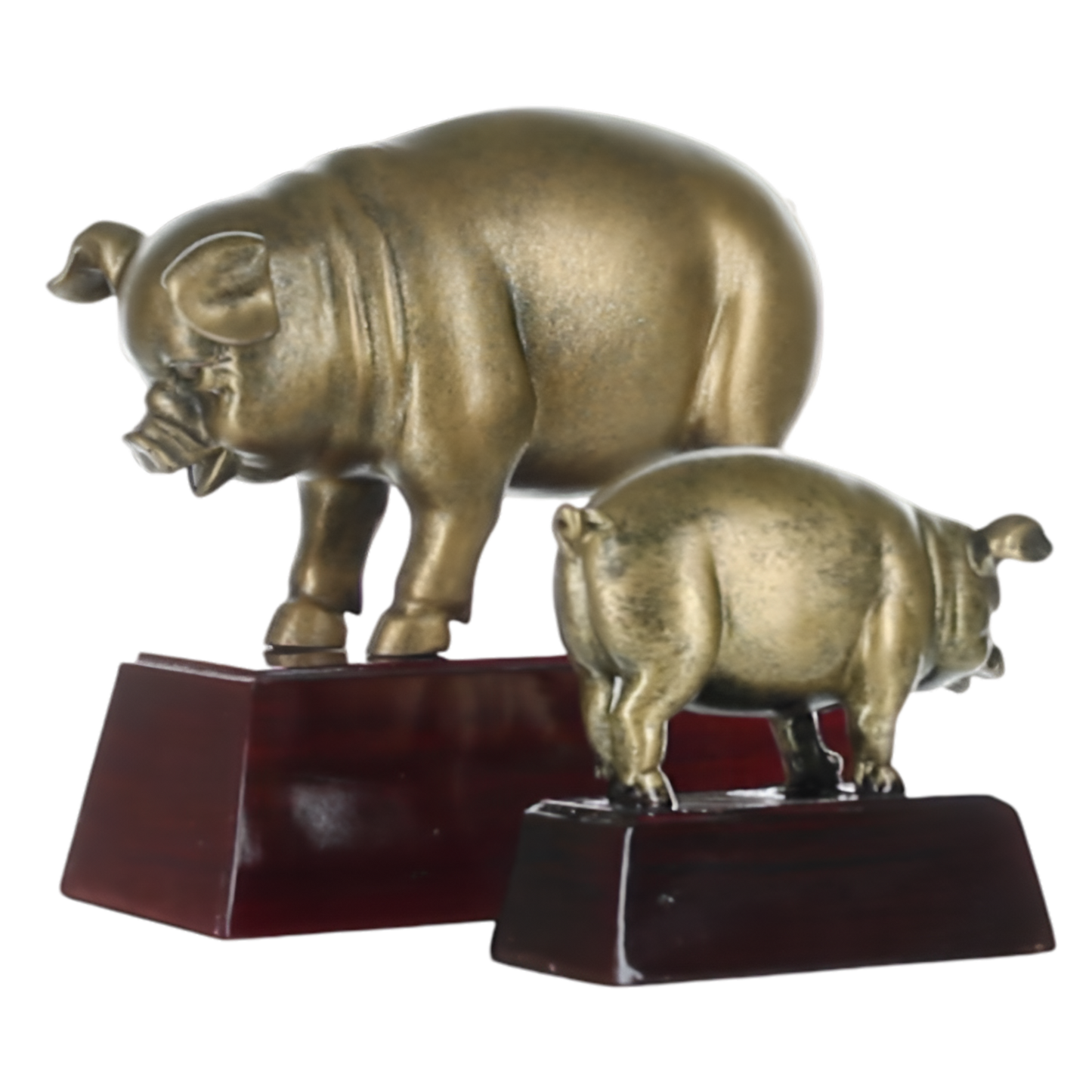 Pig Trophy | Smoke-Off Competition | Personalized BBQ Award | 4 or 6 Inches Tall