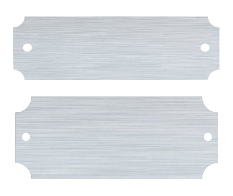 Perpetual Metal Plate / Engraved Plate - SILVER Decade Awards