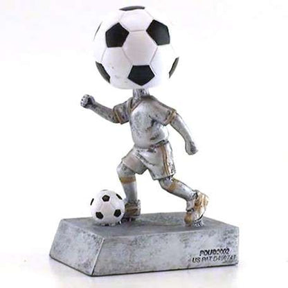 Soccer Bobblehead Trophy | Fútbol Bobblehead Award - 5.5 Inch Tall Decade Awards