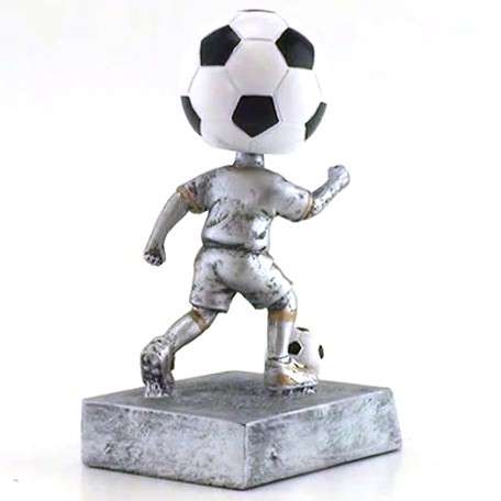 Soccer Bobblehead Trophy | Fútbol Bobblehead Award - 5.5 Inch Tall Decade Awards