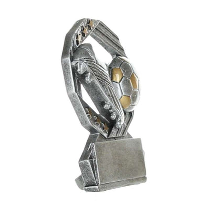 Soccer Hexa Star Trophy | trofeo de fútbol grabado - 4.75 Inch Tall Decade Awards