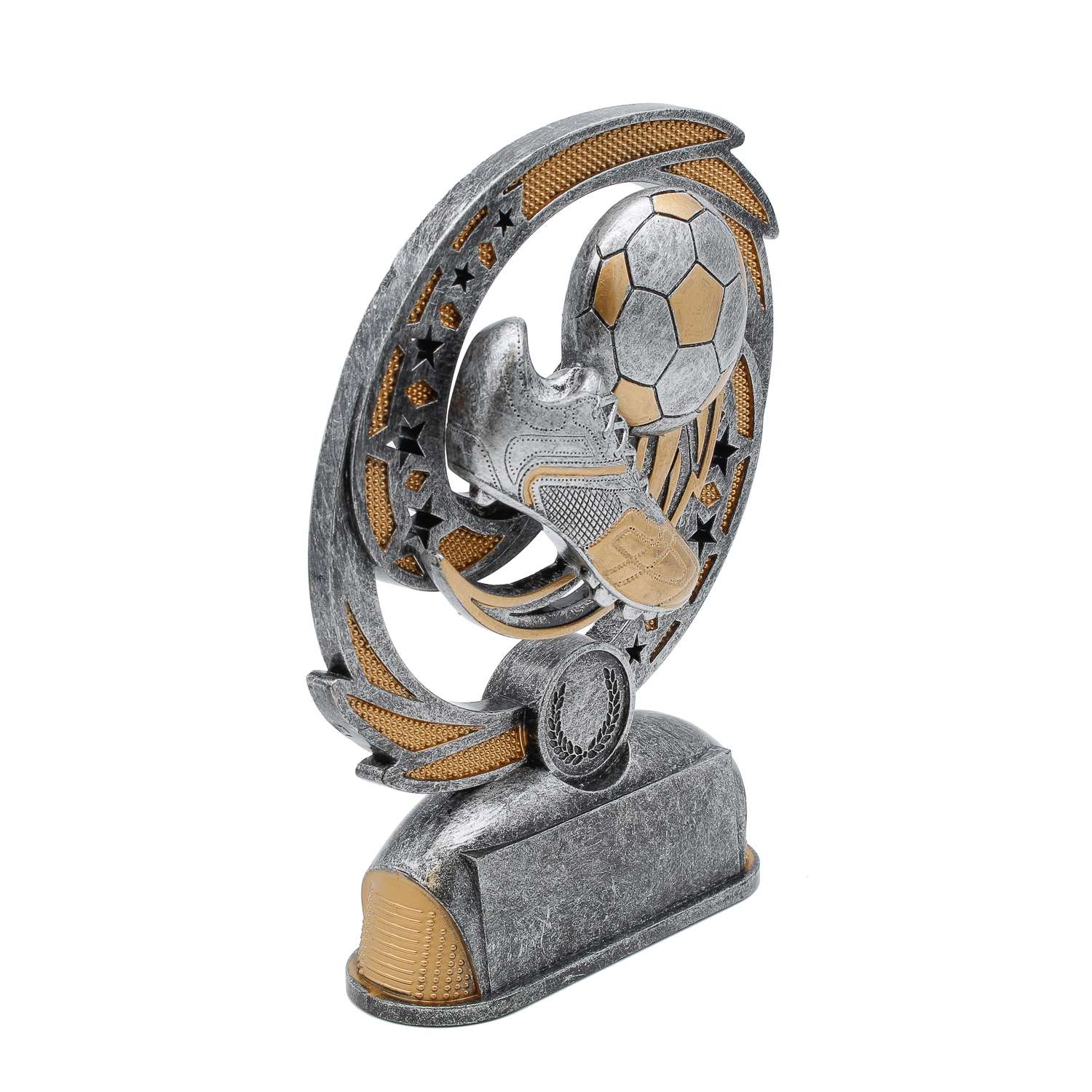 Soccer Hurricane Trophy | Engraved Soccer Award - 6.5" Tall Decade Awards