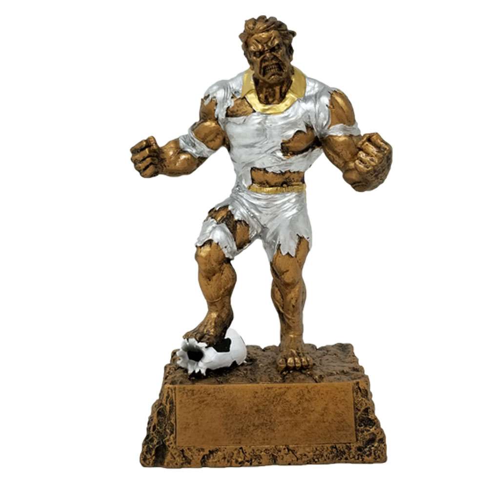 Soccer Monster Trophy | Engraved Monster Soccer Award - 7 Inch Tall Decade Awards
Trofeo de fútbol grabado