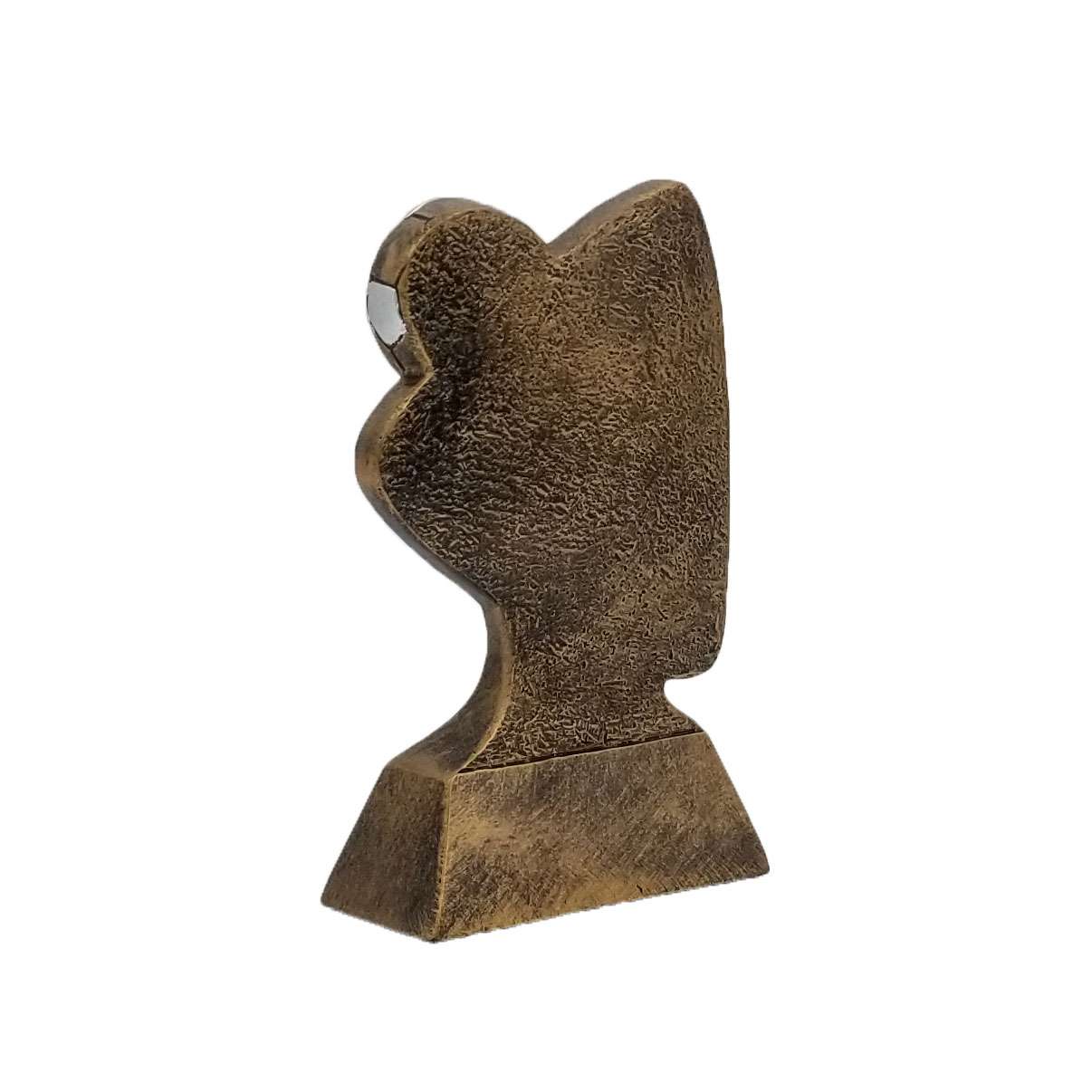 Soccer Triad Resin Trophy | Engraved Soccer Award 5.5" Decade Awards