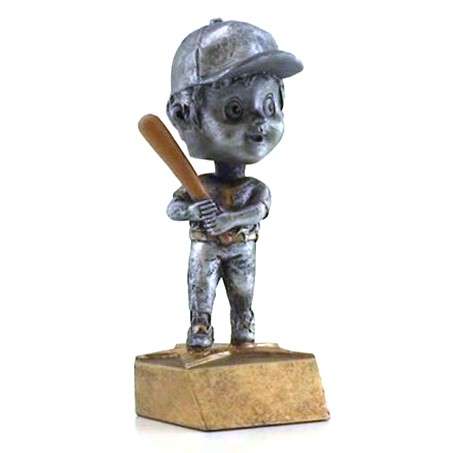 Softball Bobblehead Trophy | Engraved Softball Award - 6 Inch Tall Decade Awards
