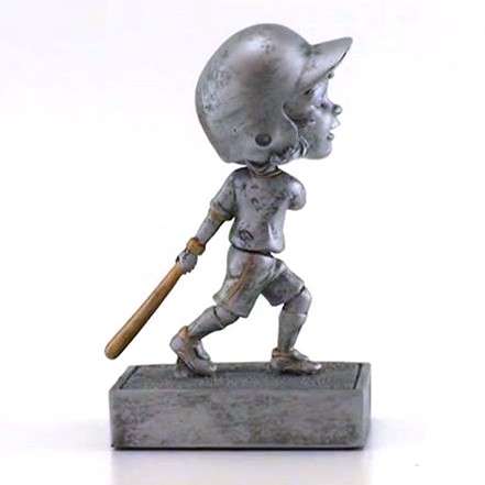 Softball "Rock 'n Bop" Bobblehead Trophy - 5.5 Inch Tall Decade Awards