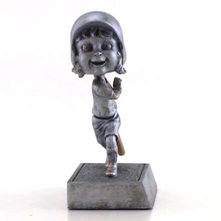 Softball "Rock 'n Bop" Bobblehead Trophy - 5.5 Inch Tall Decade Awards